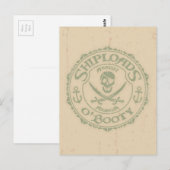 Scheepsladingen O'Booty Briefkaart (Voorkant / Achterkant)