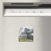 Scheepslift van Thieu in België Magneet (Insitu (Vaatwasser))