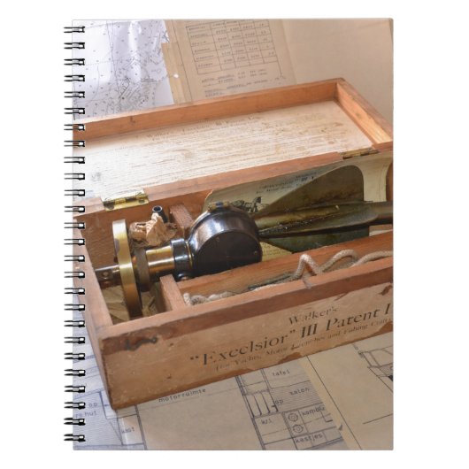  scheepslogboek notitieboek (Voorkant)