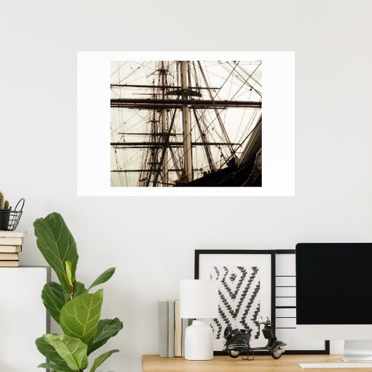 Scheepsmassa Poster (Thuiskantoor)