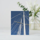 Scheepsmasten en oplopend Briefkaart (Staand voorkant)