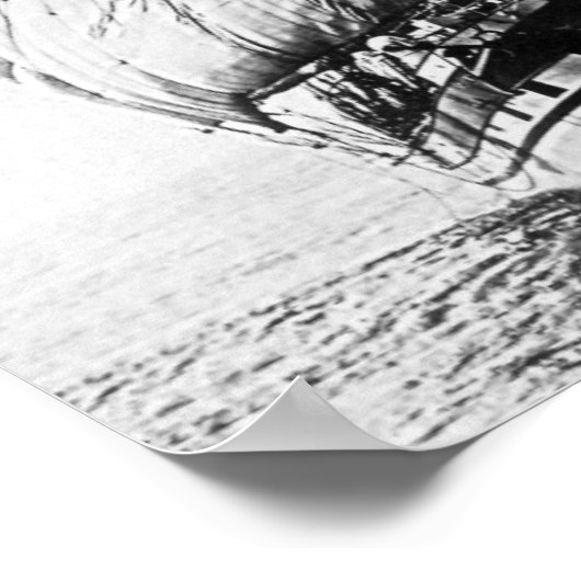 Scheepsmontagestewart Poster (Hoek)