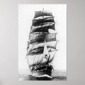 Scheepsmontagestewart Poster (Voorkant)