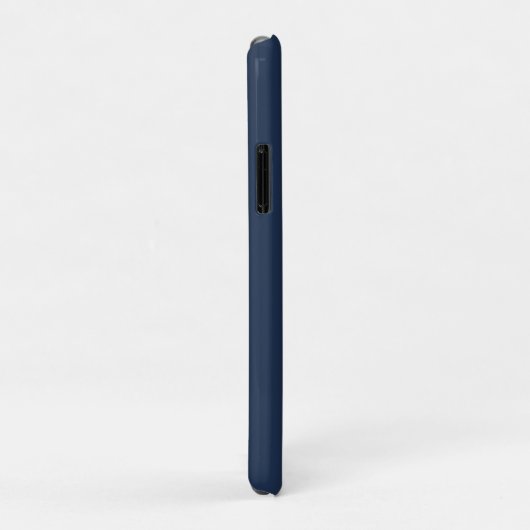 Scheepsnaam Thema Marineblauw Case-Mate iPhone Case (Achterkant/rechts)