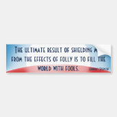 Scheepsontlasting (Spencer) Bumpersticker (Voorkant)