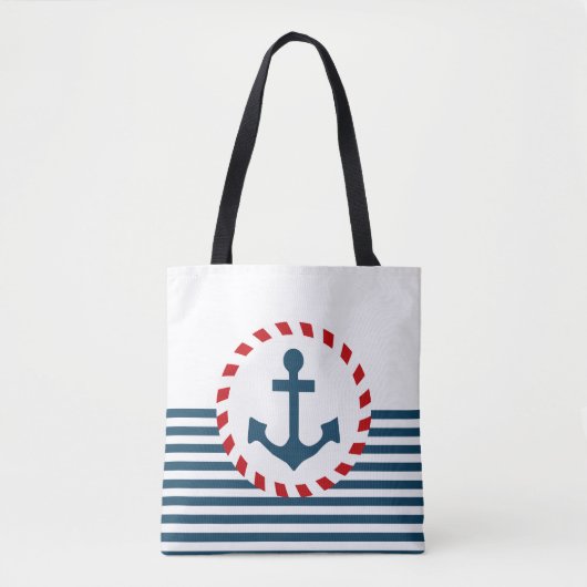 Scheepsontwerp Tote Bag (Voorkant)