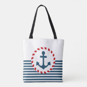 Scheepsontwerp Tote Bag (Achterkant)