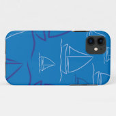 Scheepspatroon Case-Mate iPhone Case (Achterkant (horizontaal))