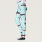 Scheepspatroon Leggings (Links)