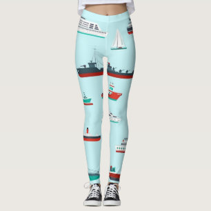 Scheepspatroon Leggings