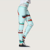 Scheepspatroon Leggings (Rechts)