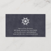 Scheepspictogram Visitekaartje (Achterkant)