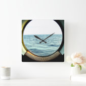 Scheepsporthoekklok Vierkante Klok (Huis)