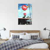 Scheepsregistratie Canvas Afdruk (Insitu (Slaapkamer))