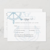 Scheepsroer Huwelijk Briefkaart (Voorkant / Achterkant)