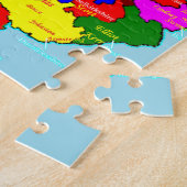 Scheepsschepen en klans in Schotland Legpuzzel (Zijkant)