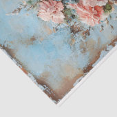 Scheepsschildering Touw Kader Rozen Decoupage Tissuepapier (Detail)