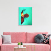 Scheepsschroef Turquoise Scheepvaart Canvas Afdruk (Insitu (Woonkamer))