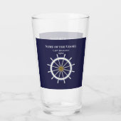 Scheepsslagschip Boat Tumblers Beer Soda Glass (Achterkant)