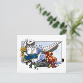 Scheepssoort Briefkaart (Staand voorkant)