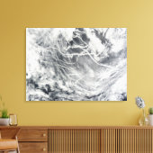 Scheepssporen in de Stille Oceaan Canvas Afdruk (Insitu (Woonkamer))