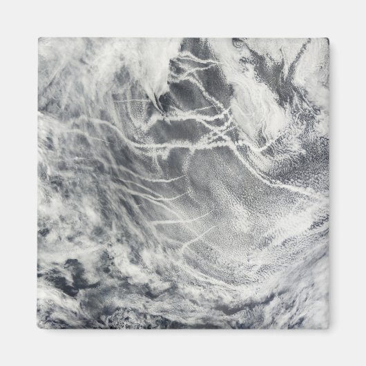 Scheepssporen in de Stille Oceaan Magneet (Voorkant)