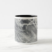 Scheepssporen in de Stille Oceaan Tweekleurige Koffiemok (Center)