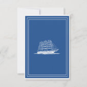 Scheepsstrepen - RSVP kaart (Achterkant)