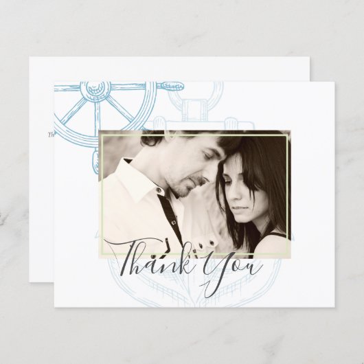 Scheepsstuur Huwelijk (Voorkant / Achterkant)