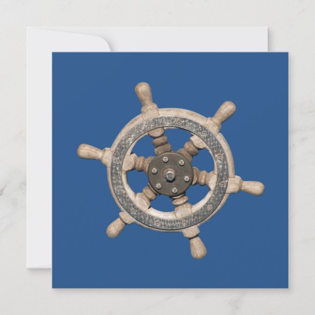 Scheepsstuurwiel (Voorkant)