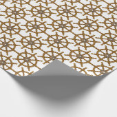 scheepsstuurwiel cadeaupapier (Hoek)