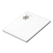 Scheepsstuurwiel Notitieblok (Linkerzijde)