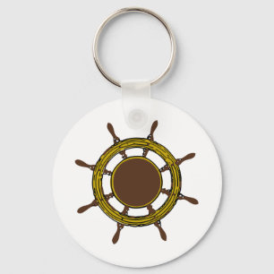 Scheepsstuurwiel Sleutelhanger