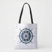 Scheepsstuurwiel Tote Bag (Voorkant)