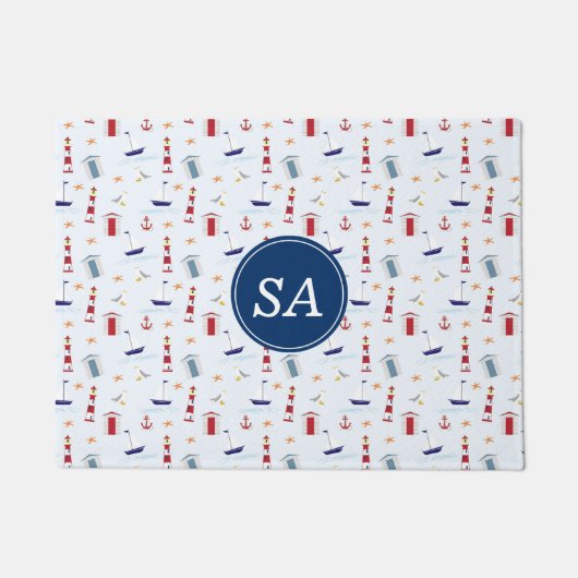 Scheepsvaart-essentials voor de slaapzaal bij teru deurmat (Voorkant)