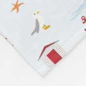 Scheepsvaart-essentials voor de slaapzaal bij teru fleece deken (Hoek)