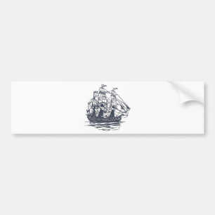 Scheepsvaart Schip Bumpersticker