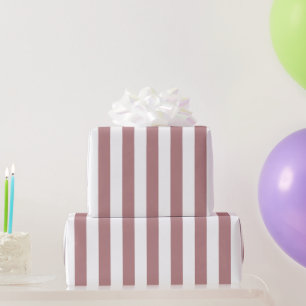 Scheepsvaart Stof Roze & Witte Strepen Cadeaupapier