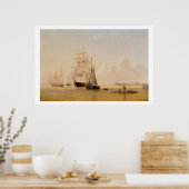 Scheepsverf (olie op doek) 2 poster (Keuken)