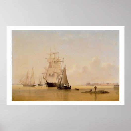 Scheepsverf (olie op doek) 2 poster (Voorkant)