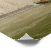 Scheepsverf (olie op doek) poster (Hoek)