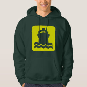 Scheepsvorm - Geel Hoodie