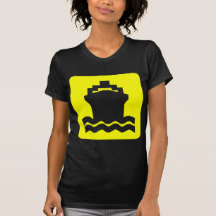 Scheepsvorm - Geel T-shirt