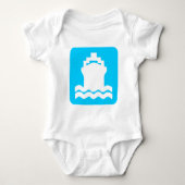 Scheepsvorm - Sky Blue Romper (Voorkant)