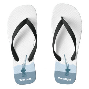 Scheepswerf Kraan Teenslippers