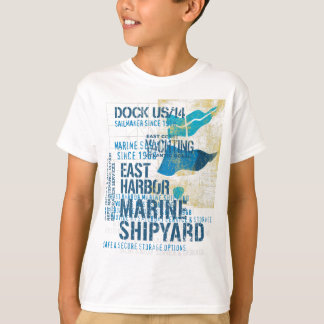 Scheepswerf - Oostkust Nautische Yach T-shirt