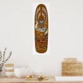 Scheepswerf Schaatsen "Dood van boven" Poster (Keuken)