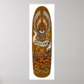 Scheepswerf Schaatsen "Dood van boven" Poster (Voorkant)