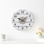 Scheepswerf voor zanddoeken Rustic Decor Grote Klok (Huis)