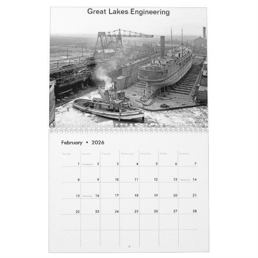 Scheepswerven Kalender (Feb 2026)